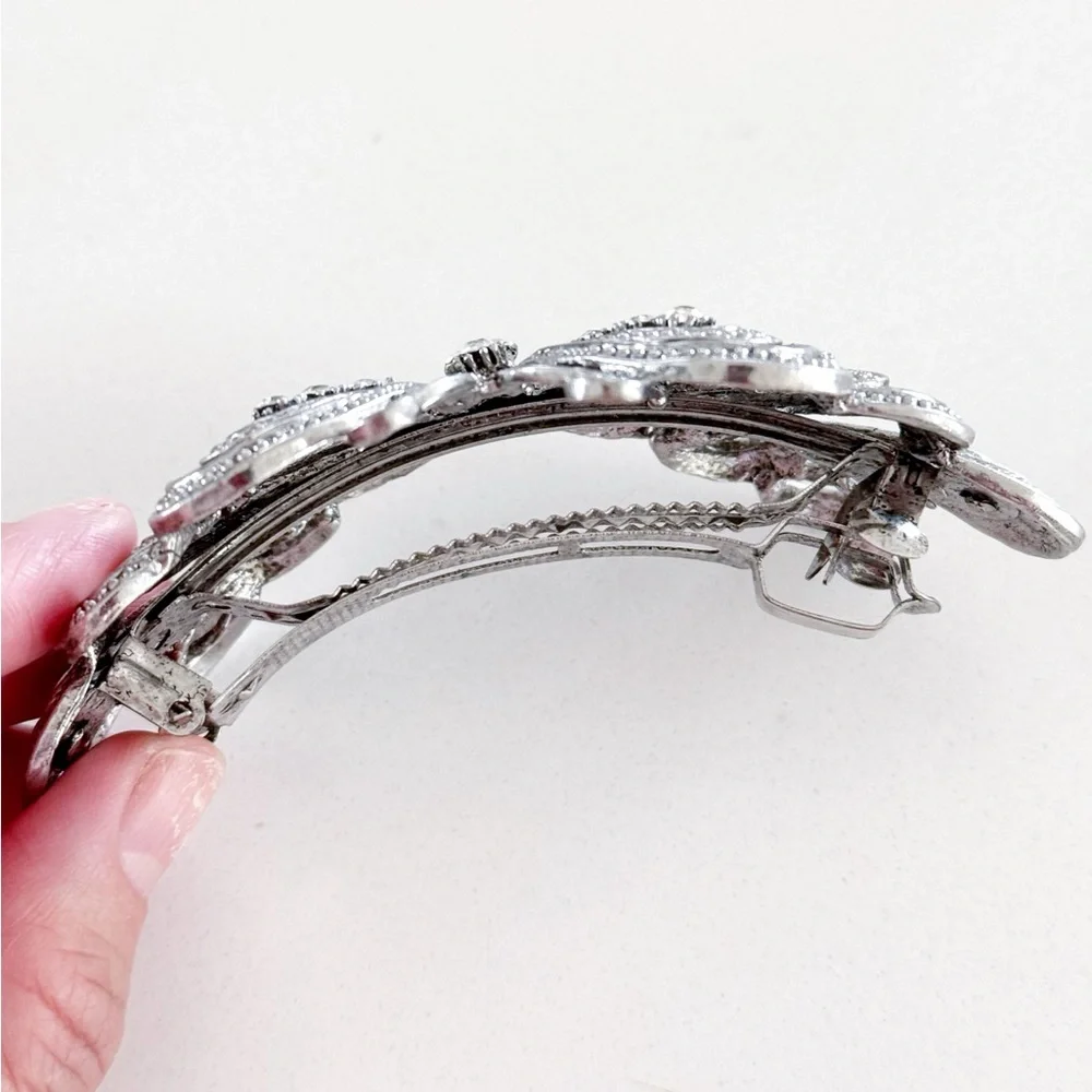 Vintage Rhinestone Butterfly Hair Clip | Crystal Hair Clip | Cute Access…